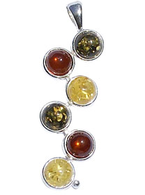 SKU 12486 - a Amber pendants Jewelry Design image