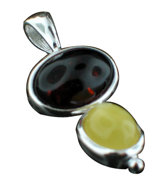 SKU 12488 - a Amber pendants Jewelry Design image