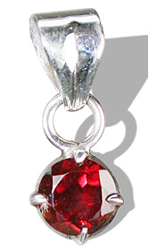 SKU 1249 - a Garnet Pendants Jewelry Design image