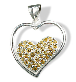 SKU 12540 - a Citrine pendants Jewelry Design image