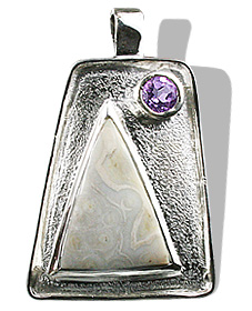 SKU 12544 - a Agate pendants Jewelry Design image