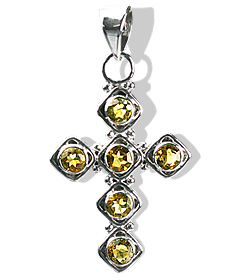SKU 12593 - a Citrine pendants Jewelry Design image