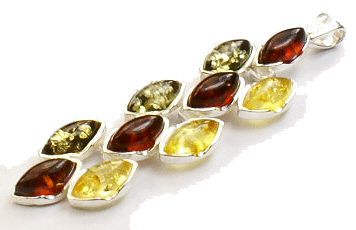 SKU 12615 - a Amber Pendants Jewelry Design image