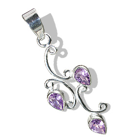 SKU 12712 - a Amethyst pendants Jewelry Design image