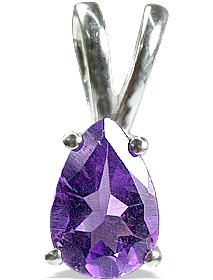 SKU 12790 - a Amethyst pendants Jewelry Design image