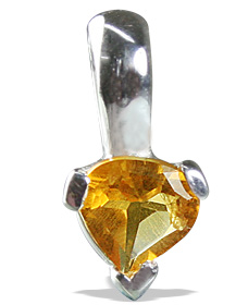 SKU 12802 - a Citrine pendants Jewelry Design image