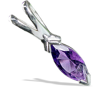 SKU 12827 - a Amethyst pendants Jewelry Design image