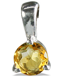 SKU 12847 - a Citrine pendants Jewelry Design image
