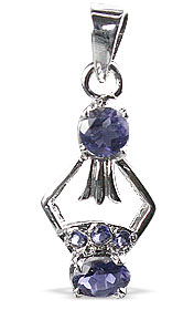 SKU 12978 - a Iolite pendants Jewelry Design image