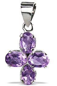 SKU 12980 - a Amethyst pendants Jewelry Design image