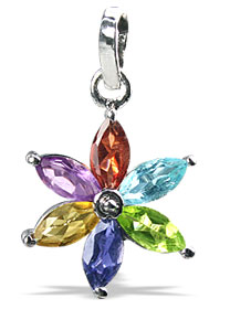 SKU 12981 - a Multi-stone pendants Jewelry Design image