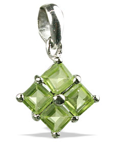 SKU 12991 - a Peridot pendants Jewelry Design image