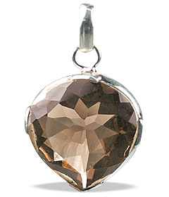 SKU 13047 - a Smoky Quartz Pendants Jewelry Design image