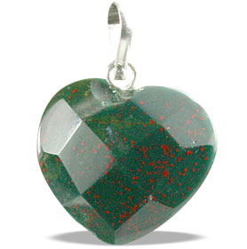 SKU 13458 - a Bloodstone pendants Jewelry Design image