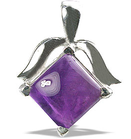 SKU 13468 - a Amethyst pendants Jewelry Design image