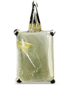 SKU 13474 - a Lemon quartz pendants Jewelry Design image