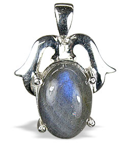 SKU 13479 - a Labradorite pendants Jewelry Design image