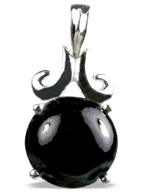 SKU 13484 - a Onyx pendants Jewelry Design image