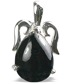 SKU 13485 - a Onyx pendants Jewelry Design image