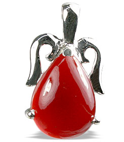 SKU 13496 - a Carnelian pendants Jewelry Design image