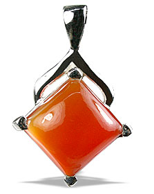 SKU 13502 - a Carnelian pendants Jewelry Design image