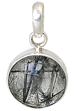 SKU 13534 - a Rutilated Quartz pendants Jewelry Design image