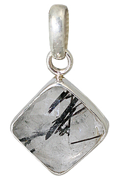 SKU 13540 - a Rutilated Quartz pendants Jewelry Design image