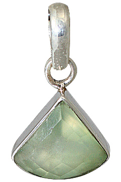 SKU 13544 - a Prehnite pendants Jewelry Design image