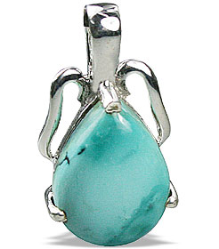 SKU 13556 - a Turquoise pendants Jewelry Design image