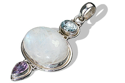 SKU 1356 - a Moonstone Pendants Jewelry Design image
