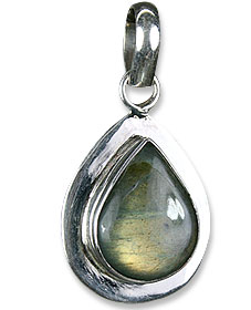 SKU 13673 - a Labradorite pendants Jewelry Design image