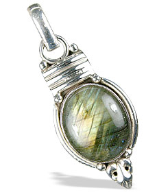 SKU 13684 - a Labradorite pendants Jewelry Design image