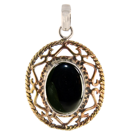 SKU 13717 - a Onyx pendants Jewelry Design image