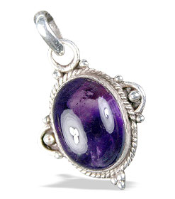 SKU 13728 - a Amethyst pendants Jewelry Design image