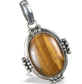 SKU 13730 - a Tiger eye pendants Jewelry Design image