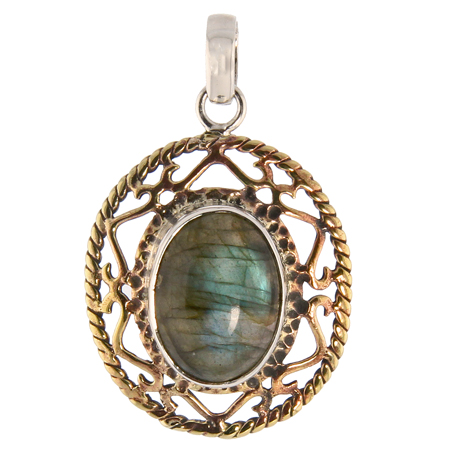SKU 13738 - a Labradorite pendants Jewelry Design image
