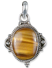 SKU 13739 - a Tiger eye pendants Jewelry Design image