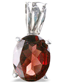 SKU 13763 - a Garnet pendants Jewelry Design image