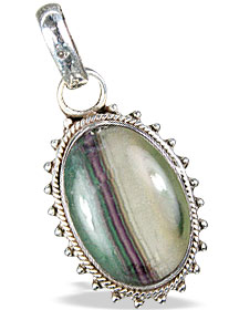 SKU 13776 - a Fluorite pendants Jewelry Design image
