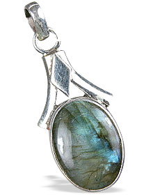 SKU 13780 - a Labradorite pendants Jewelry Design image