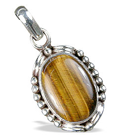 SKU 13781 - a Tiger eye pendants Jewelry Design image