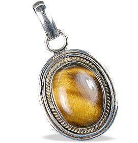 SKU 13782 - a Tiger eye pendants Jewelry Design image