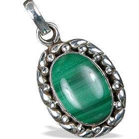 SKU 13794 - a Malachite pendants Jewelry Design image