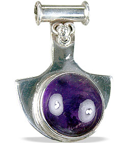 SKU 13809 - a Amethyst pendants Jewelry Design image