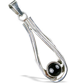 SKU 13819 - a Onyx pendants Jewelry Design image