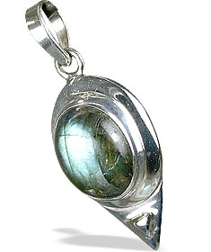 SKU 13821 - a Labradorite pendants Jewelry Design image