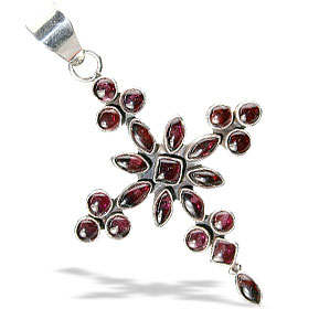 SKU 13827 - a Garnet pendants Jewelry Design image