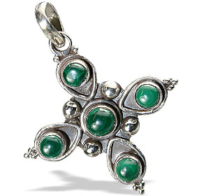SKU 13830 - a Malachite pendants Jewelry Design image