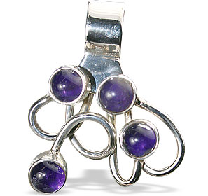 SKU 13837 - a Amethyst pendants Jewelry Design image