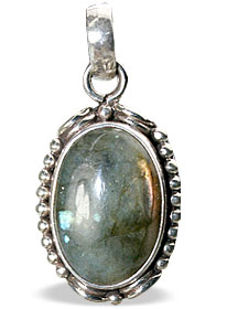SKU 13843 - a Labradorite pendants Jewelry Design image